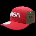thumbnail image 1 of Rapid Dominance NAS5-WO-RED Ver NASA Casquette de Luxe, Rouge - Taille Unique, 1 of 1