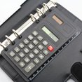 thumbnail image 3 of ZOUBAOQ Creative Loose Leaf Binder Spiral Calculator Notebook Agenda, 3 of 8