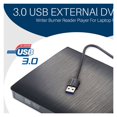 thumbnail image 2 of Portable DVD Player USB 3.0 Optical Drive External Slim CD-RW Reader Burner Compatible Entertainment Music Video Movie Audio TV ,Accurate Channel Search, 2 of 6