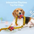thumbnail image 1 of CBFFDC Tough And Durable Pet Toy Pet Food Leakage Toy Bite Resistant Dog Teething Toy Durable Interactive Rope Toy, 1 of 7