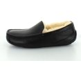 thumbnail image 2 of UGG Men's Ascot Slipper, Black Leather, 12 M US, 2 of 2