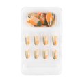 thumbnail image 1 of relayinert False Nail Removable Wearable Simple to Apply Smooth Surface Various Shapes Fake Fingernail Strong Viscosity Charming Paster 4, 1 of 7