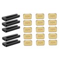 thumbnail image 1 of KAKOWELY Kit d'Équilibre pour Ventilateur 5 Ensembles Kit d'Équilibre pour Ventilateur Poids d'Équilibre pour Ventilateur Clips en Plastique 1.65"X0.71"X0.28 Pouces, 1 of 4