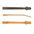 thumbnail image 2 of 24 Fret 25.6 Inch Guitar Neck Matte Maple Neck Rosewood Fretboard Guitar Neck LP Guitar Replacement, 2 of 13