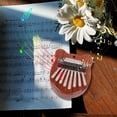 thumbnail image 5 of Birdeem Solid Wood 8-Tone Mini Thumb Piano Musical Instrument Wooden 8-Tone Finger Piano, 5 of 5