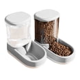 thumbnail image 1 of RRJ Automatic Pet Feeder And Water Dispenser Set For Dogs Cats, Programmable Timed Food Dispenser, Large Capacity Waterer For Small Medium Large Pets, Pet Supplies For Home Travel, 1 of 3