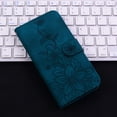thumbnail image 5 of Compatible with Samsung Galaxy A02 Embossed Lily Wallet Case with Card Holder PU Leather Flip Cover, 5 of 5