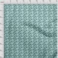 thumbnail image 3 of oneOone Cotton Poplin Fabric Leaves Block Printed Fabric 1 Yard 56 Inch Wide, 3 of 4