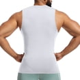 thumbnail image 4 of Yuyuzo Workout Tank Tops for Men Round Neck Slim Fitted Quick Drying Sleeveless Athletic Muscle T Shirts, 4 of 6
