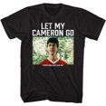 thumbnail image 1 of Ferris Bueller's Day Off Let My Cameron Go Black Adult T-Shirt 3Xlt, 1 of 2