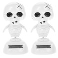 thumbnail image 1 of 2pcs Halloween Solar Dancing Decor Solar Dancing Skeleton Ghost Decor for Car Halloween Decoration, 1 of 4