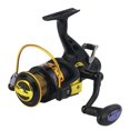 thumbnail image 2 of P-KV Spinning Fishing Reel Front Rear Double Brake 5.5:1 Super Strong Dual High Low Speed Carp Lure Reel Feeder Wheel ,Rigid Aluminum Skeletal Frame, 2 of 5