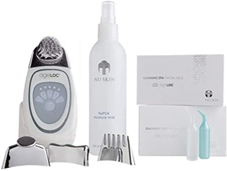 ボディ・フェイスケア NU SKIN GALVANIC SPA A ageLOC Nu Skin Galvanic Facial Spa Device with Two Boxes Galvanic Spa