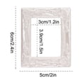 thumbnail image 3 of CQCYD Mini Photo Frame, Antique Photo Frame Storage Rack, Resin Miniature House Display Shelf for Tabletop Desk, Home Office Decor, Vintage Photo Holder for Pictures Artwork, 3 of 4