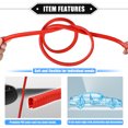 thumbnail image 4 of Unique Bargains Car Door Edge Guard 16.4ft U Shape Rubber Edge Trim Seal Strip Protector Universal PVC Iron Red, 4 of 7