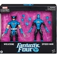 thumbnail image 1 of Marvel Legends Fantastic Four 6 Inch Action Figure 2-Pack - Wolverine & Spider-Man, 1 of 2