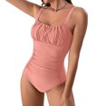 thumbnail image 1 of Fankiway Women'S Solid Color Jumpsuit Bikini Swimsuit Womens Swimsuits One Piece Clearance Womens Swimwear Plus Size, 1 of 4