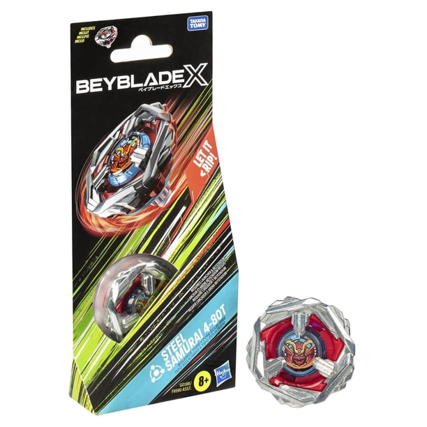 Beyblade X Steel Samurai 4-80T Top Booster Pack Set - Walmart.ca