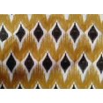 thumbnail image 4 of oneOone Cotton Poplin Fabric Geometric Ikat Decor Fabric Printed BTY 42 Inch Wide, 4 of 4