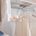thumbnail image 1 of Multipurpose Space Saving Hangers for Closet 360° Swivel Hangers Purse Organizer Hat Holder Belt Organizer Tie Rack Bra Hanger Handbag Organizer Scarf Hanger Closet Accessory Storage, 1 of 4