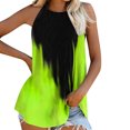 thumbnail image 1 of CEHVOM Womens Cusal Summer Tank Tops For Sleeveless Printing Vest O-Neck T-Shirt, 1 of 5