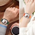 thumbnail image 2 of KOMI Case for Apple Watch Ultra 49mm with 9H Tempered Glass Screen Protector, Touch Sensitive, Full Coverage, Slim Bumper Protective Cover for iWatch 49mm, Transparent, 2 of 5