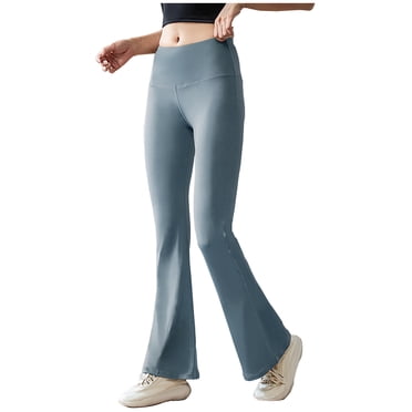 AherBiu Flare Leggings for Women High Waisted Wide Leg Bootcut Yoga Leggings Stretchy Comfy Workout Gym Pants