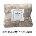 thumbnail image 3 of Aodebiao Large Plaid Fleece Blanket - 59x39 Inch Soft Warm Flannel Throw for Couch, Bed & Camping - Reversible Breathable Blanket (3 Sizes) - Machine Washable, 3 of 8