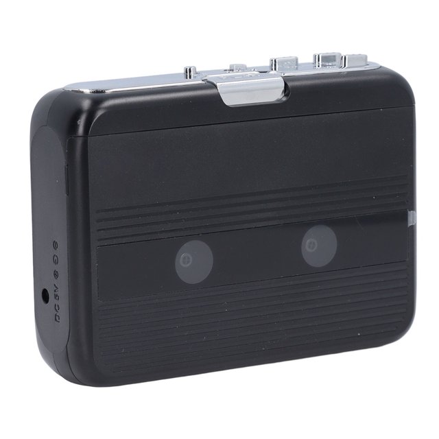Cassette Player, Auto Reverse, Stereo Sound Quality, Compact Design, Playback with 3.5MM Headphone Jack, Battery Powered, for Tape Music Transfer