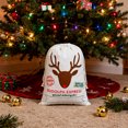 thumbnail image 2 of Aspire 12 PCS Large Christmas Giant Drawstring Bags, Reusable Canvas Gift Bags Storage, Christmas Decorations, 2 of 10