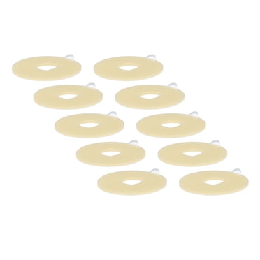 Ostomy Barrier Rings, 10pcs Skin Friendly Hydrocolloid Skin Extender Rings 5cm Elastic  for Colostomy Bags
