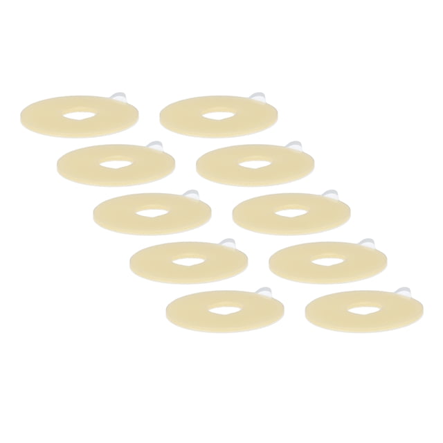 Ostomy Barrier Rings, 10pcs Skin Friendly Hydrocolloid Skin Extender Rings 5cm Elastic for Colostomy Bags
