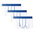 thumbnail image 1 of Plebaso Mens Boxer Briefs Cotton Stretch Comfortable Underwear Everyday Elastic Men's Boxers Multipacks, 1 of 2