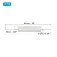 thumbnail image 2 of Unique Bargains 5Pcs 25 Ohm Resistors, 10W Ceramic Cement Resistor Power Cement Resistor Kit Tolerance 5% for Power Adapters Audio, 2 of 4