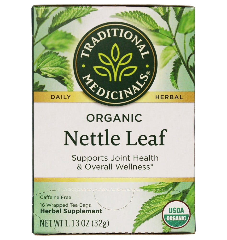 Traditional Medicinals - Organic Nettle Leaf Herbal Tea - 16 Tea Bags