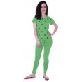 thumbnail image 2 of Moomaya Ensemble de Vêtements de Nuit Broderie Pastèque Pyjamas Slimfit 2 Pcs Set, 2 of 6