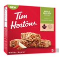 thumbnail image 3 of Tim Hortons Apple Fritter Granola Bars, Peanut-Free, Individually Wrapped, Made with Canadian Oats, 5 Count, 3 of 6