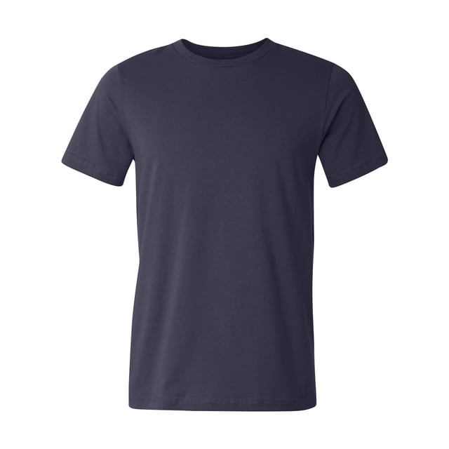 Bella Canvas T-Shirt Unisexe en Jersey à Manches Courtes, 2TG, Bleu Marine