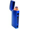 thumbnail image 1 of USB Plasma Lighter Flameless Electric Double ARC Dual Pulse Torch Rechargeable Lithium Power Battery (Blaze - Business Blue), 1 of 6