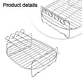 thumbnail image 2 of Friteuse à Air Chaud Gril à Double Couche Gril en Acier Inoxydable Accessoires pour Four Domestique, 2 of 9