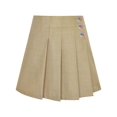 thumbnail image 1 of Jupe Fille Beige Plissée Uniforme de Rentrée Scolaire 6 Ans, 1 of 5