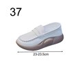 thumbnail image 2 of Chaussures Décontractées pour Femmes Confortables à Enfiler Souples pour Femmes d'Extérieur Plateforme Décontractée pour Femmes pour la Marche Intérieure Extérieure Beige 37, 2 of 9