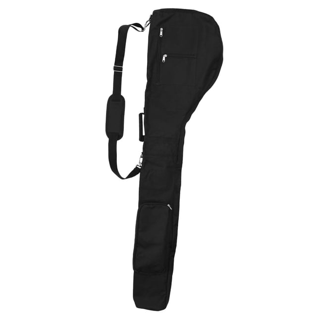 1Pc Bag Zippered Carry Case Adjustable 13x50'' Carrier with Pockets Black