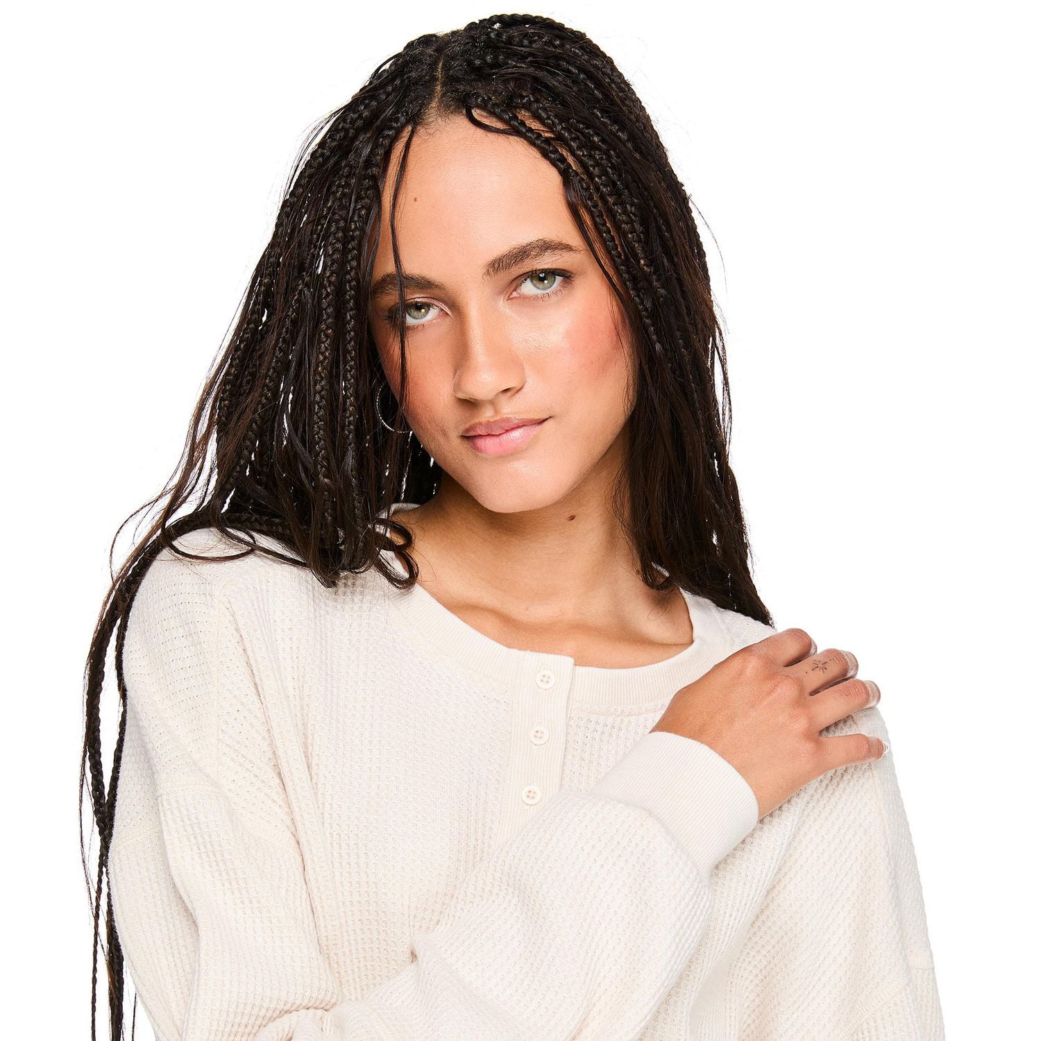 Wild Skye Women's Long-Sleeve Henley T-Shirt