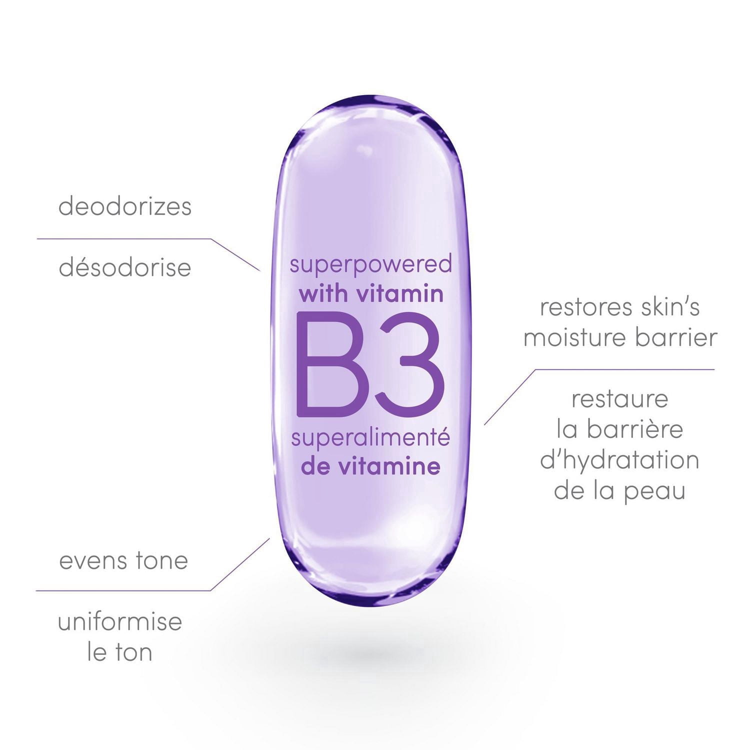 Désodorisant Sans Aluminium Dove Vitamin Care+ 72 h de protection anti-odeur respirante