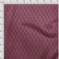 thumbnail image 4 of oneOone Rayon Magenta Fabric Kalamkari Craft Projects Decor Fabric Printed By The Yard 56 Inch Wide, 4 of 5