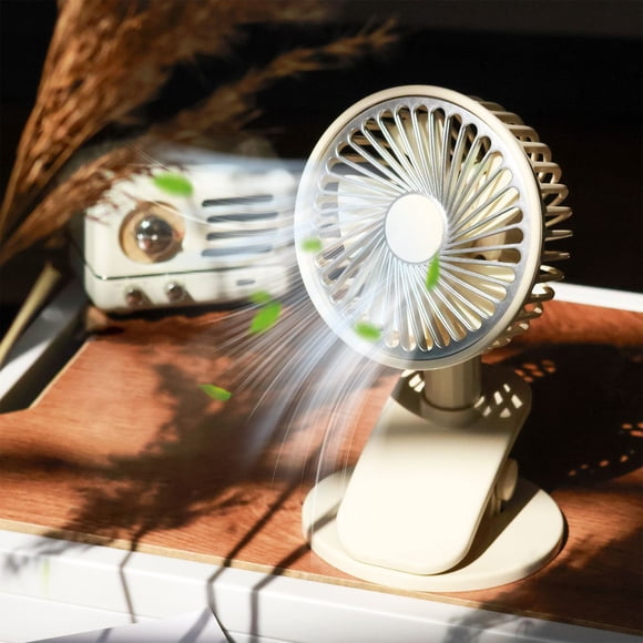 Limited Time Deal Iumwxz Small Fan Clipable Desktop Small Fan Clip On Fan Room Fan USB Rechargeable Desktop Clip Type Mini Fan Desk Fan Desk Accessories Camping Essentials