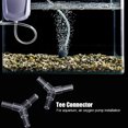 thumbnail image 4 of Tee Connector, 20PCS Fish  Line Tubing Joint, Acrylic Material Transparent Convenient Air Pump Fish Pond For Aquarium Fish, 4 of 8