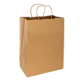 thumbnail image 1 of Dorfin – Sacs d'Achats en Papier Kraft, Lot de 250, 1 of 1