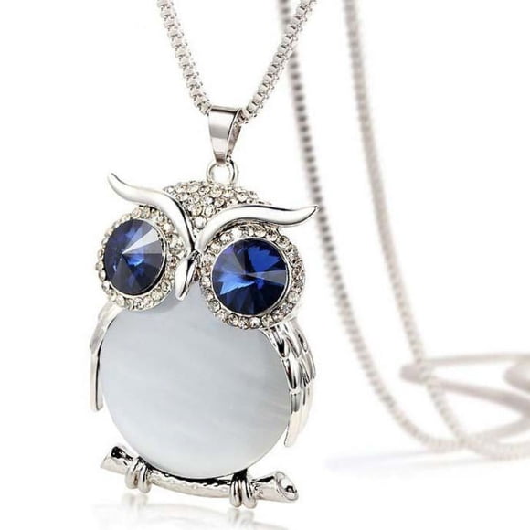 Dvkptbk Necklace Jewelry Women Owl Pendant Sweater Chain Long Necklace Jewelry Wh Jewelry